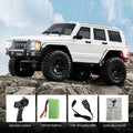 1:18 Scale RC Rock Crawler 4x4 All Terrain Remote Control Car – High-Torque Diamond Axles, LED Lights, Heavy-Duty Chassis – Extreme Off-Road RC SUV for Adults & Kids – White, Gray, Blue, Green