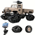 RC Military Truck 4WD 2.4GHz All Terrain Off-Road Sport Car with Wi-Fi HD Camera – Remote Control Vehicle for Kids & Adults – Perfect Birthday & Holiday Gift