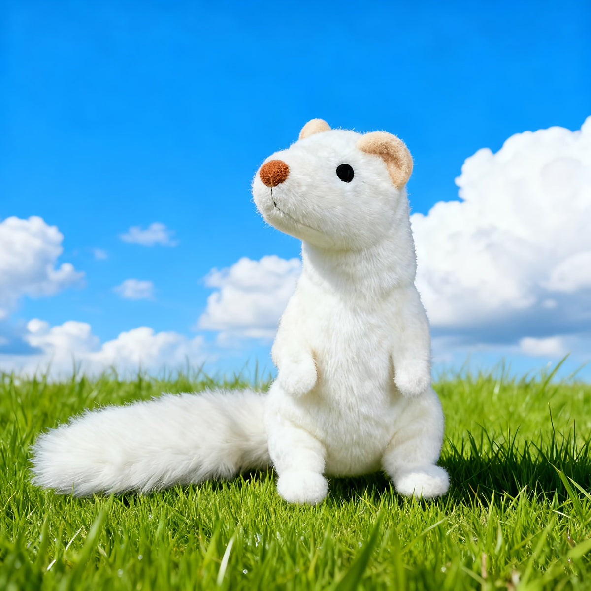 Interactive Pet Plush Chew Toy – Double Layer Tear-Resistant Squeaky Plush Companion, Washable Comfort Toy for Dogs & Cats – Thickened Mink Plush, Multiple Sizes Available