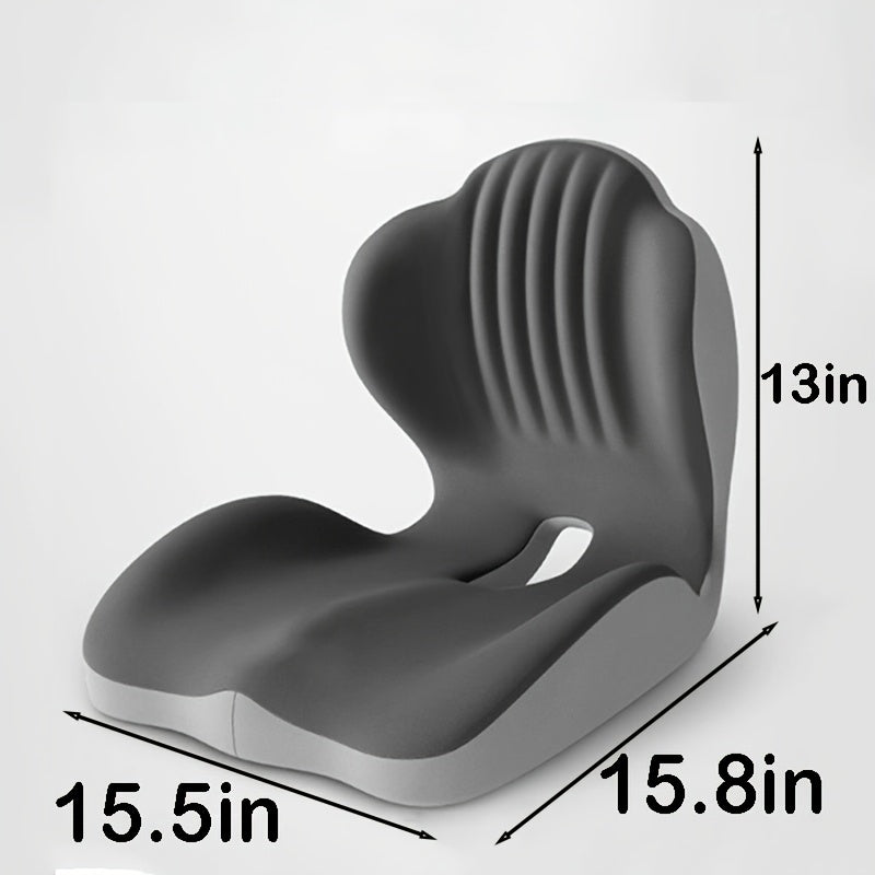 Lumbar Support Cushion for Office Chair & Car Seat – Memory Foam Lower Back and Hip Support Pillow, Ergonomic Breathable Design for Prolonged Sitting, Driving, Work from Home, Multiple Colors