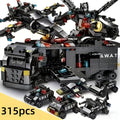 315 PCS SWAT Special Forces Vehicle Building Blocks Set – Military Robot Car Construction Toy for Boys – STEM Educational Brick Kit – Birthday Christmas Halloween Gift for Kids Ages 6-12