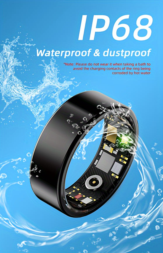 Smart Ring for Women Fitness Health Tracker Steps Distance Calories Sleep Tracking Exercise Monitoring Heart Rate Body Temperature Menstrual Cycle Compatible iPhone Android Wearable Tech Gift