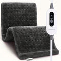 Heating Pad for Back Neck Shoulders & Cramps – Ultra Soft Flannel with 6 Heat Settings, Dry & Moist Heat, Auto Shut-Off, Machine Washable, 3 Sizes (12x15 / 12x24 / 17x33 in), Perfect Gift for Mom