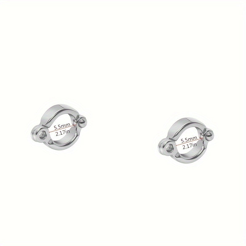 Bird Leg Rings Alloy Identification Bands 2pcs - Adjustable Open Foot Rings for Parrots, Cockatiels, Budgies, Lovebirds & Pigeons - 7 Sizes (5.5mm to 14.5mm) Pet Bird ID Rings