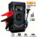 Car Jump Starter 10000A 7-in-1 with 150PSI Air Pump – Portable Battery Booster for Gas & Diesel Engines, High-Pressure Pump, Vehicle Emergency Kit, Power Bank