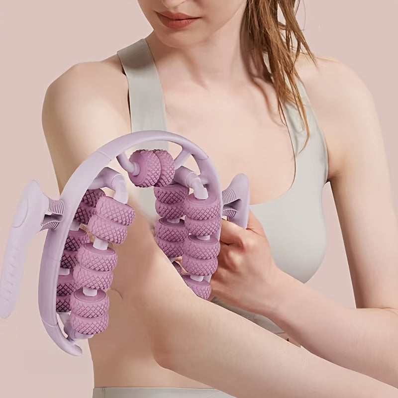 Deep Tissue Muscle Roller Stick Fascia Massage Tool for Leg Calf Thigh Back & Arm Recovery – Trigger Point Self-Massage Roller for Fitness Yoga Pilates Athletes – Multiple Styles & Colors