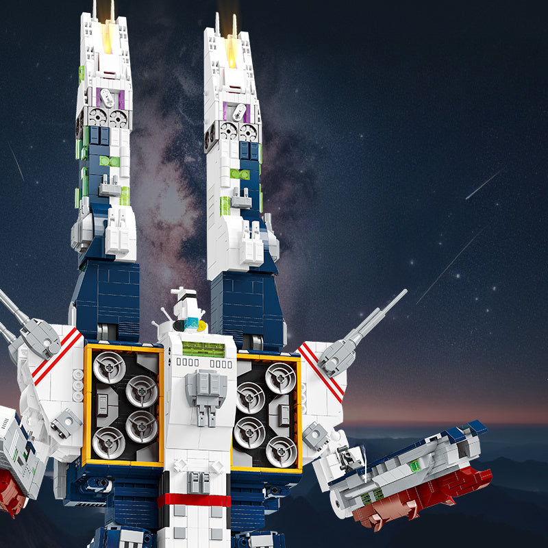 4682 Pcs Robot Building Blocks Toy Set Advanced Small Particle Construction Kit High Difficulty Home Decor Display Model Christmas Birthday Gift for Adults Teens 14+
