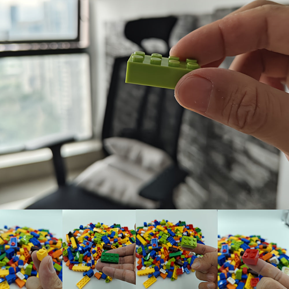 500-Piece Building Blocks Set for Boys & Girls – Small Particle Interlocking DIY Bricks, STEM Educational Creative Toy, Inspires Imagination & Hands-On Learning, Perfect Christmas Birthday Gift