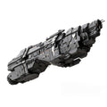 6595 Pieces MOC Sci-Fi Heavy Cruiser UNSC Warship Building Kit – Modular Micro Bricks Collectible Interstellar Vessel Model for Adults, Space Enthusiasts, Home Office Display Decor & Gift