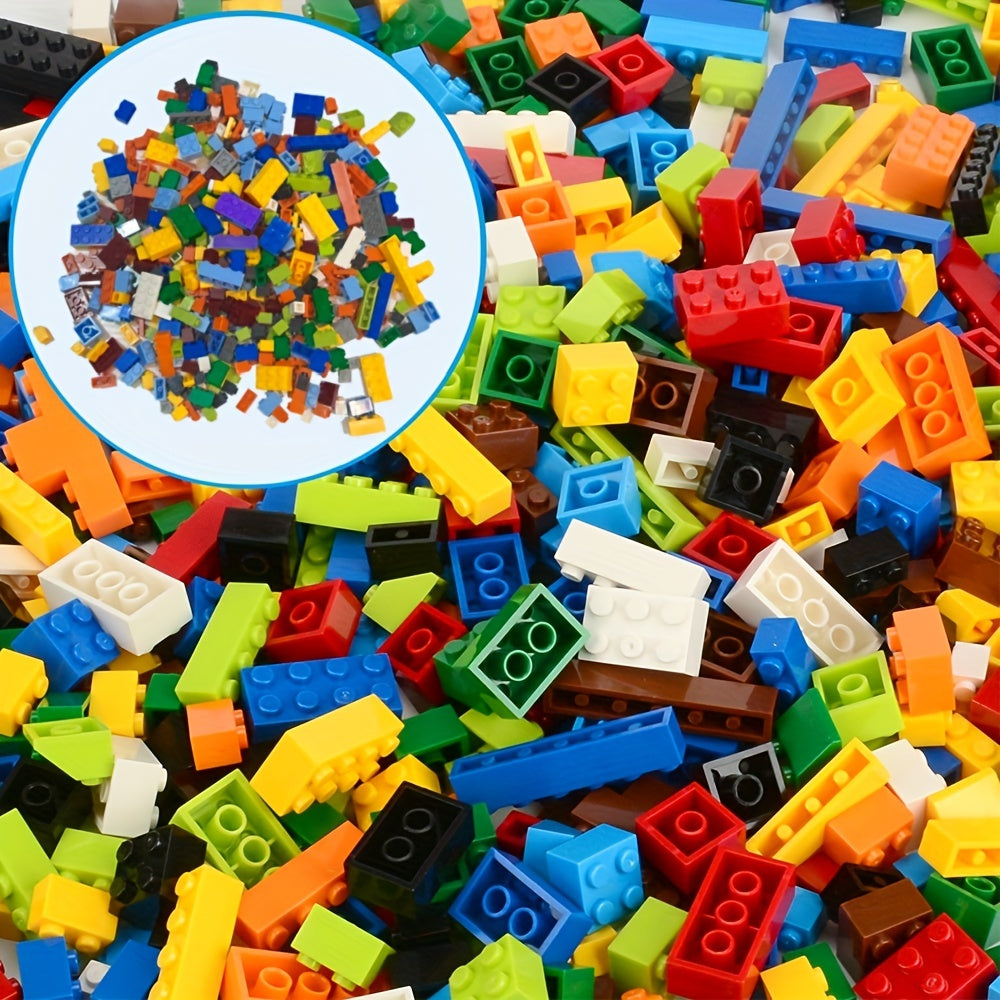 500-Piece Building Blocks Set for Boys & Girls – Small Particle Interlocking DIY Bricks, STEM Educational Creative Toy, Inspires Imagination & Hands-On Learning, Perfect Christmas Birthday Gift