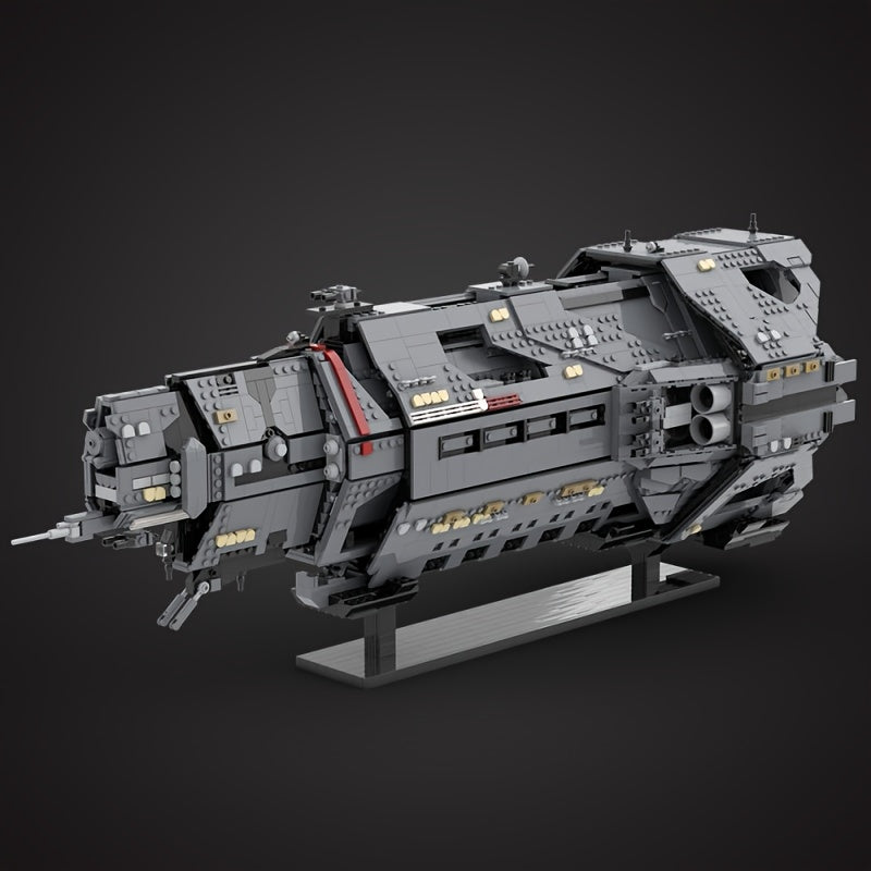 5405 Pieces Military Sci-Fi Spaceship MOC Building Set – Futuristic Design, Precision Fit Micro Bricks, Detailed Display Model for Adults & Teens – Birthday, Christmas & Festival Gift