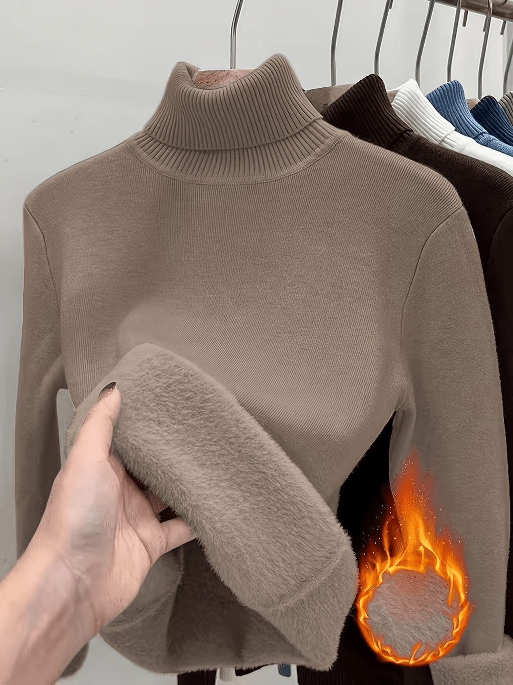 Women's Velvet Sweater Pullover Warm Knit Top Elegant Casual Fall Winter S-XL 8 Colors