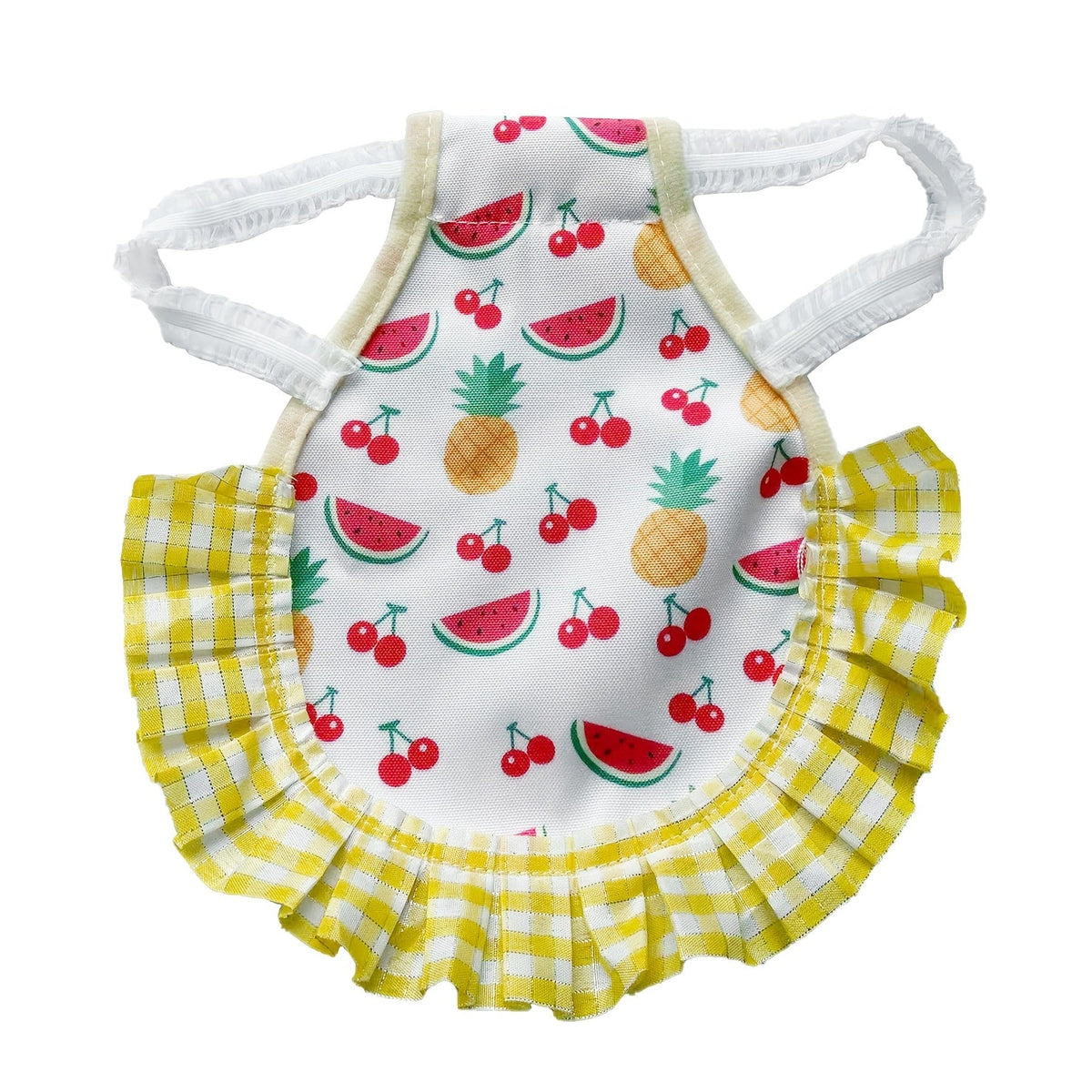 Pet Chicken Clothes Ruffled Vest Costume for Chickens Ducks Geese - Elastic Band Chest Harness Vest Outfit for Backyard Poultry - Funny Chicken Costume Gift for Chicken Lovers Assorted Styles