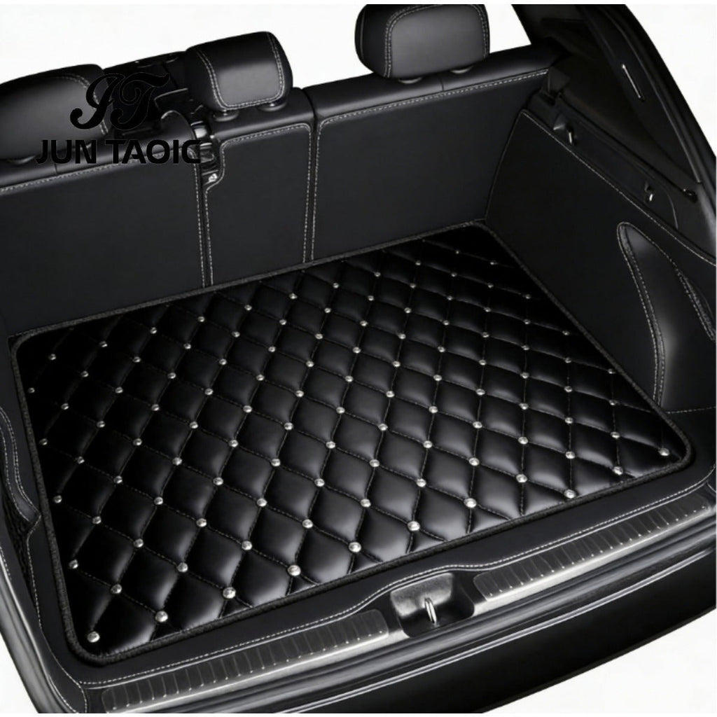 Car Trunk Mat Cargo Liner – Non-Slip Waterproof Floor Mat with Unique Patterns, Durable Vehicle Interior Protector from Dirt, Spills & Scratches, Universal Fit
