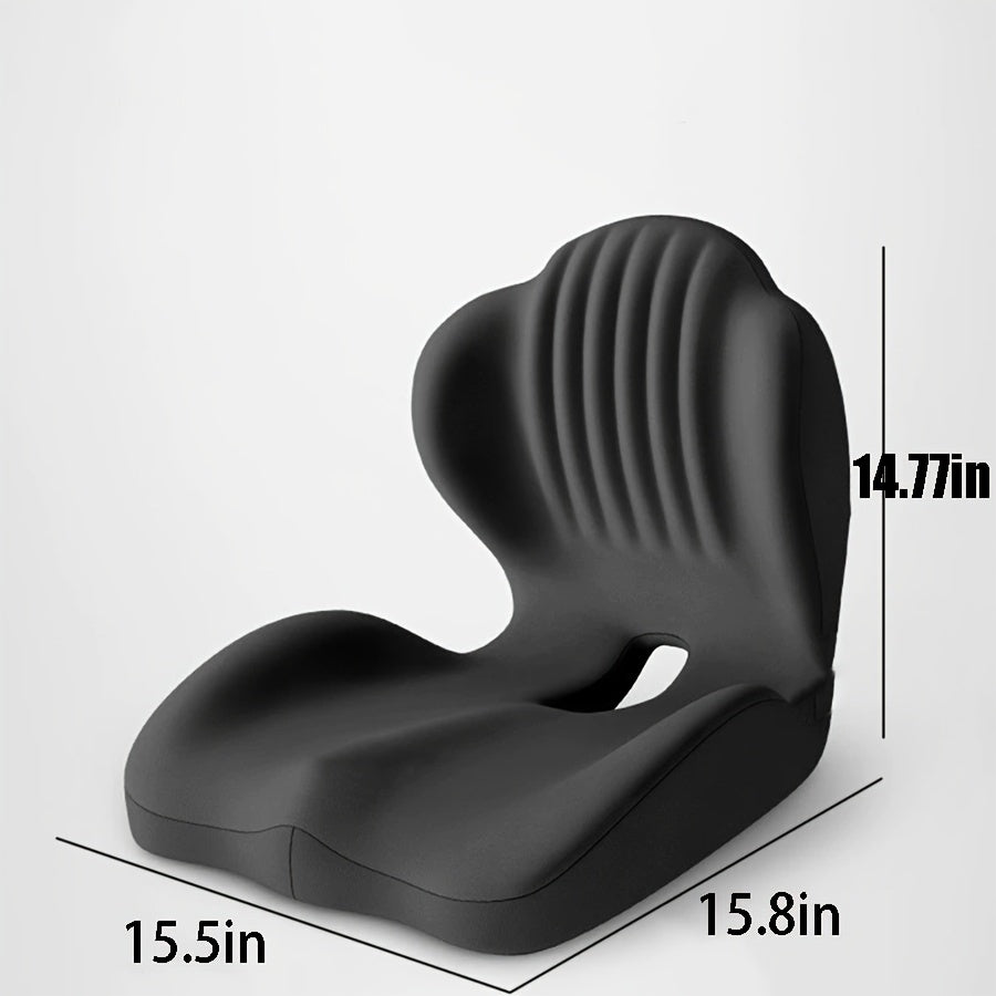 Lumbar Support Cushion for Office Chair & Car Seat – Memory Foam Lower Back and Hip Support Pillow, Ergonomic Breathable Design for Prolonged Sitting, Driving, Work from Home, Multiple Colors