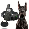9-Level Remote Dog Training Collar – Rechargeable E-Collar with Shock, Vibration & Tone Modes, 500M Range, Adjustable for Small Medium Large Dogs, Safe Electronic Bark Control