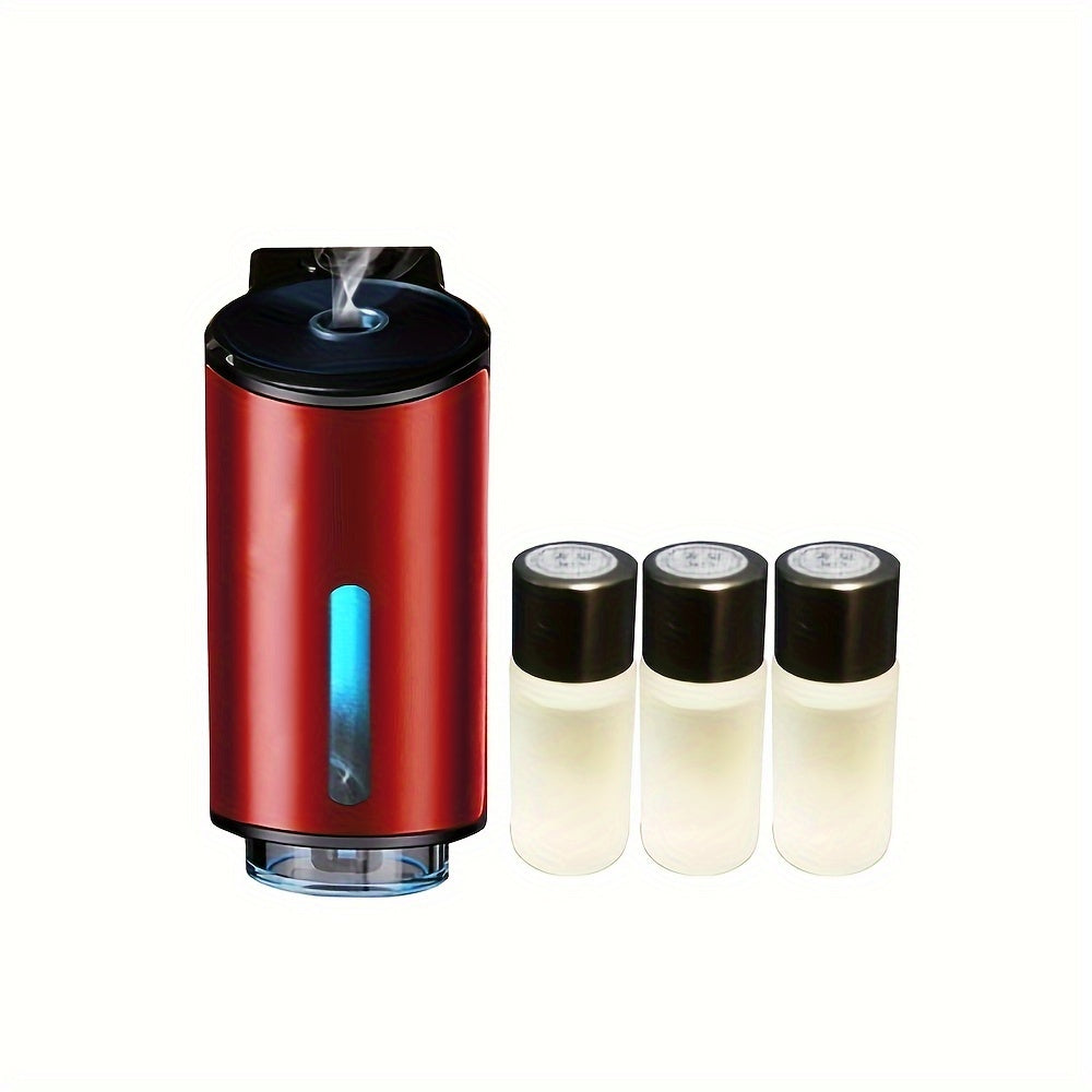Car Essential Oil Diffuser Aromatherapy Air Freshener Smart Humidifier 3 Adjustable Mist Modes Fragrance Scent Diffuser for Vehicle Dashboard Interior